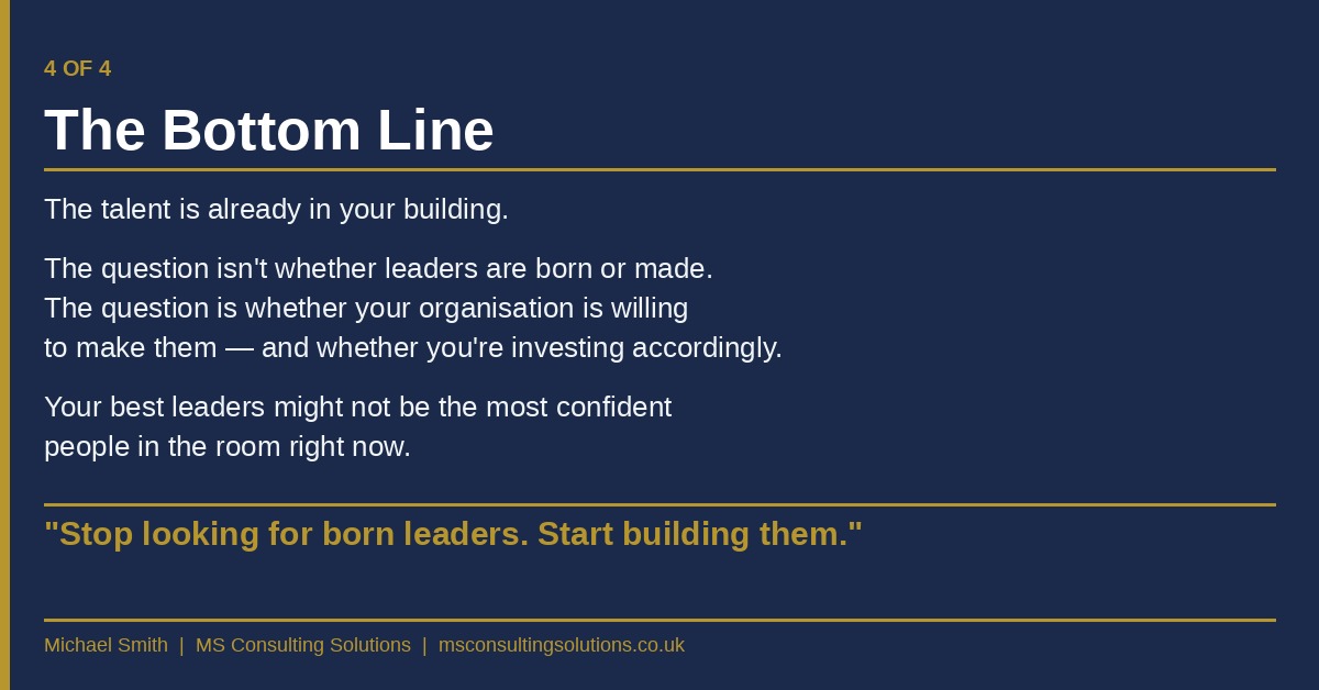 The Bottom Line